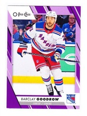 2023-24 O-Pee-Chee Purple Border #298 Barclay Goodrow 08/49 New York Rangers